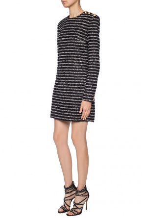 Striped dress, zdjęcie 2 Striped dress od Balmain